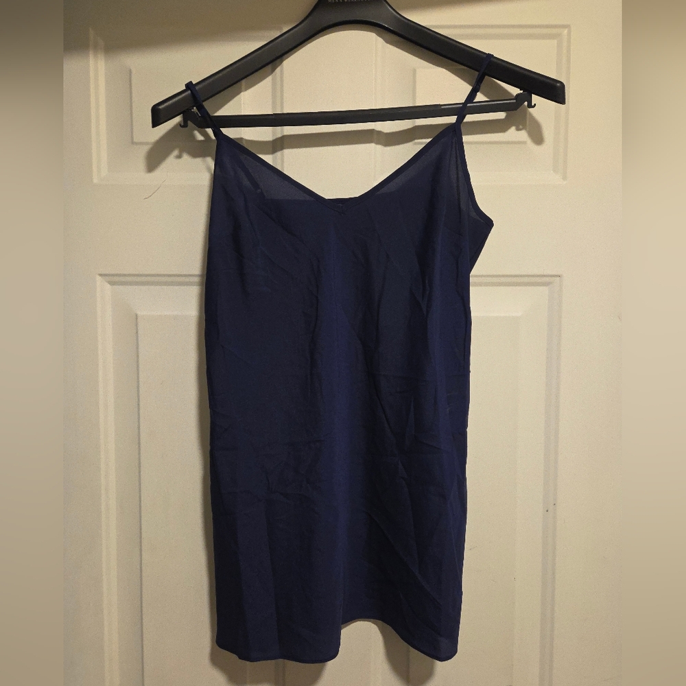 Womens Ted BAKER BLUE TANK TOP SIZE 1